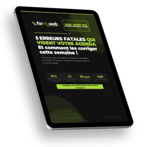 5 erreurs fatales qui vident votre agenda - Guide offert Isolation thermique 2026 - formyweb.